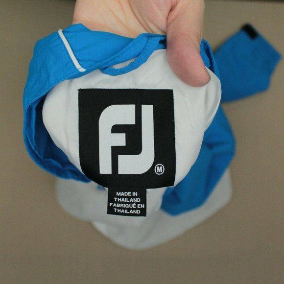 FJ FootJoy Half Zip Pullover Jacket - Picture 5 of 9